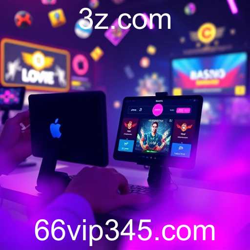 Expansão do Mercado de Jogos com 66vip .com